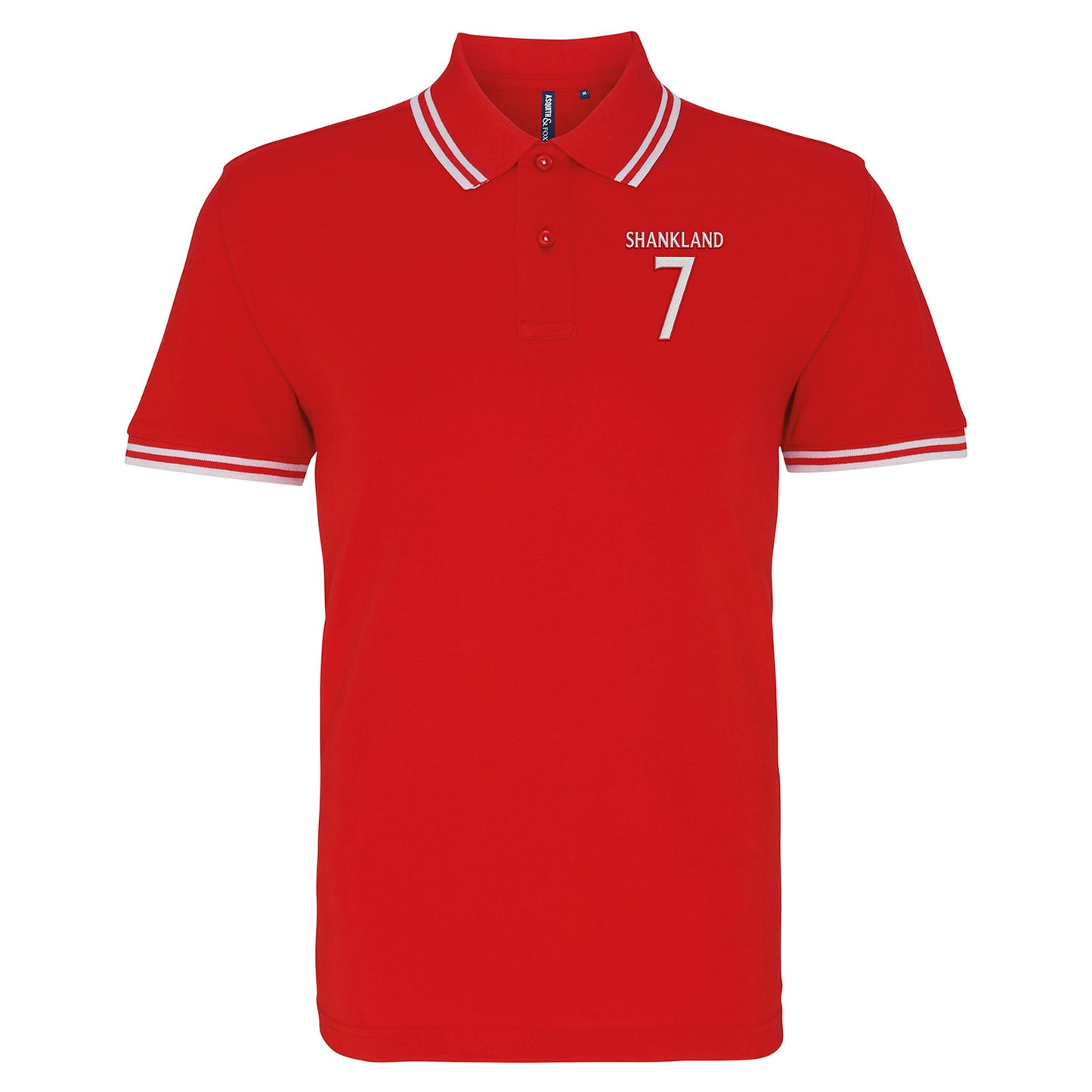 Lawrence Shankland Rangers Football Tipped Polo Shirt