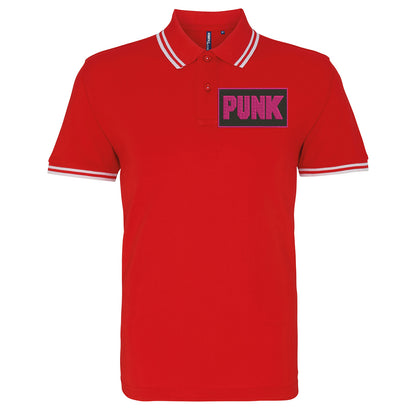 CM Punk Tipped Polo Shirt