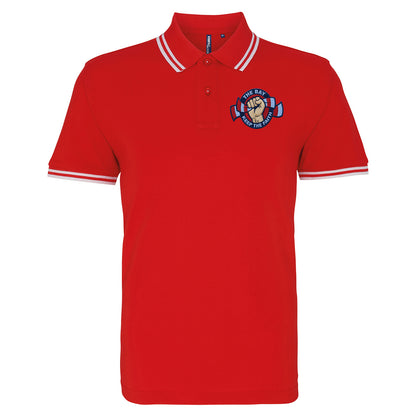 Colwyn Bay Football Tipped Polo Shirt