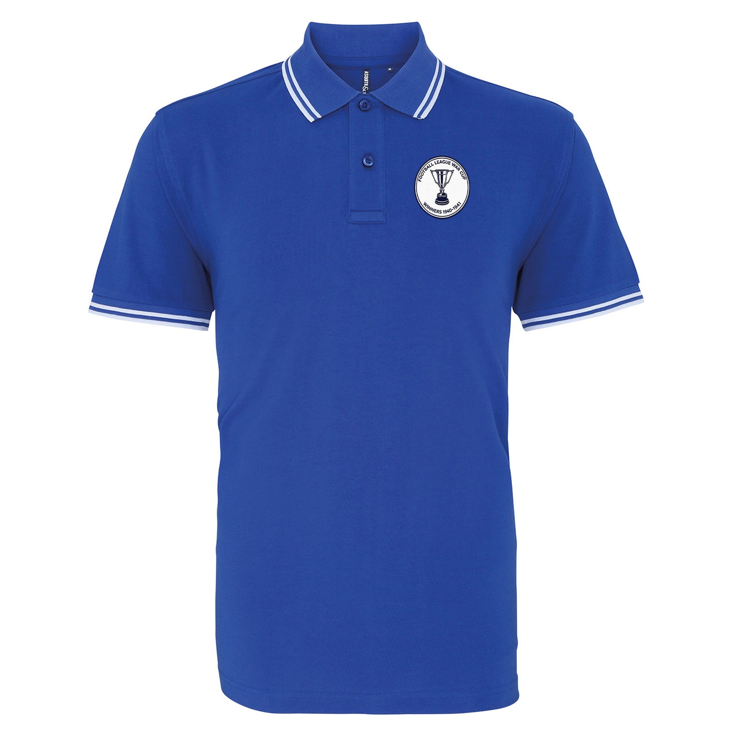 Retro Preston North End Tipped Polo Shirt