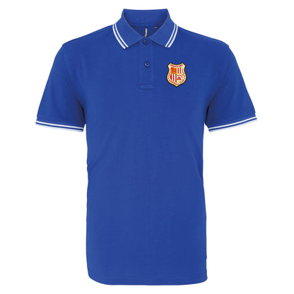 Classic Brentford Football Tipped Polo Shirt