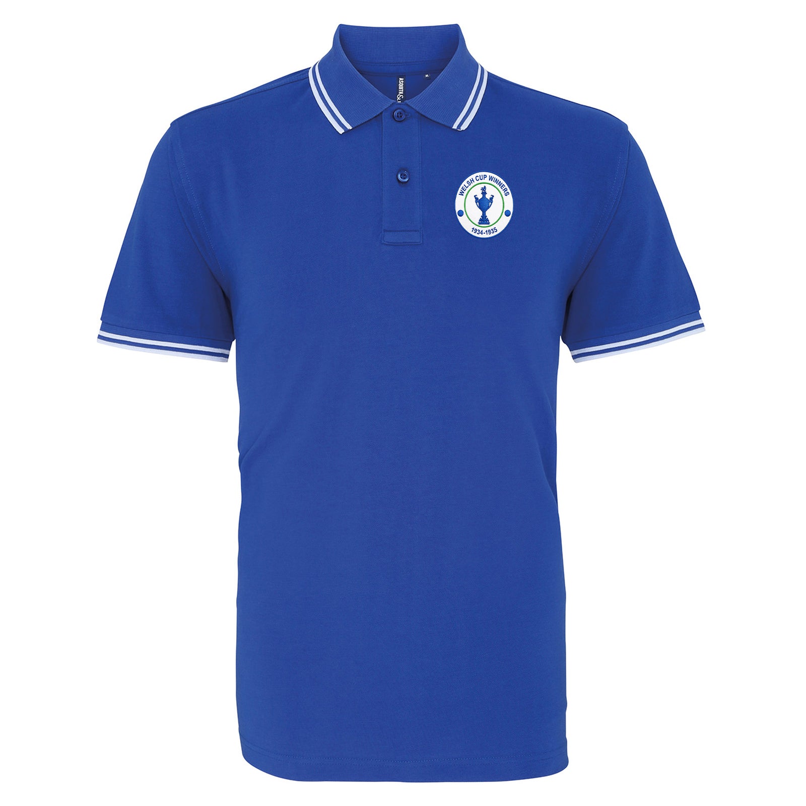 Vintage Tranmere Rovers Tipped Polo Shirt