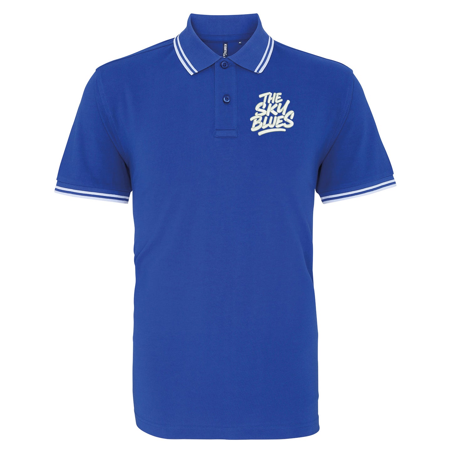 Coventry City The Sky Blues Tipped Polo Shirt 