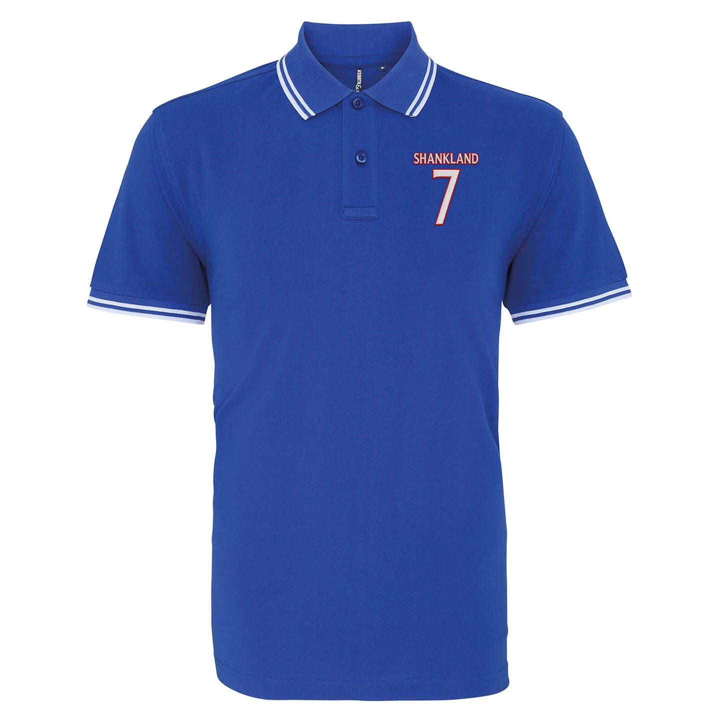 Lawrence Shankland Rangers Football Tipped Polo Shirt