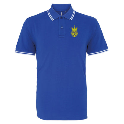 Old School Ukraine National Football Polo Shirt