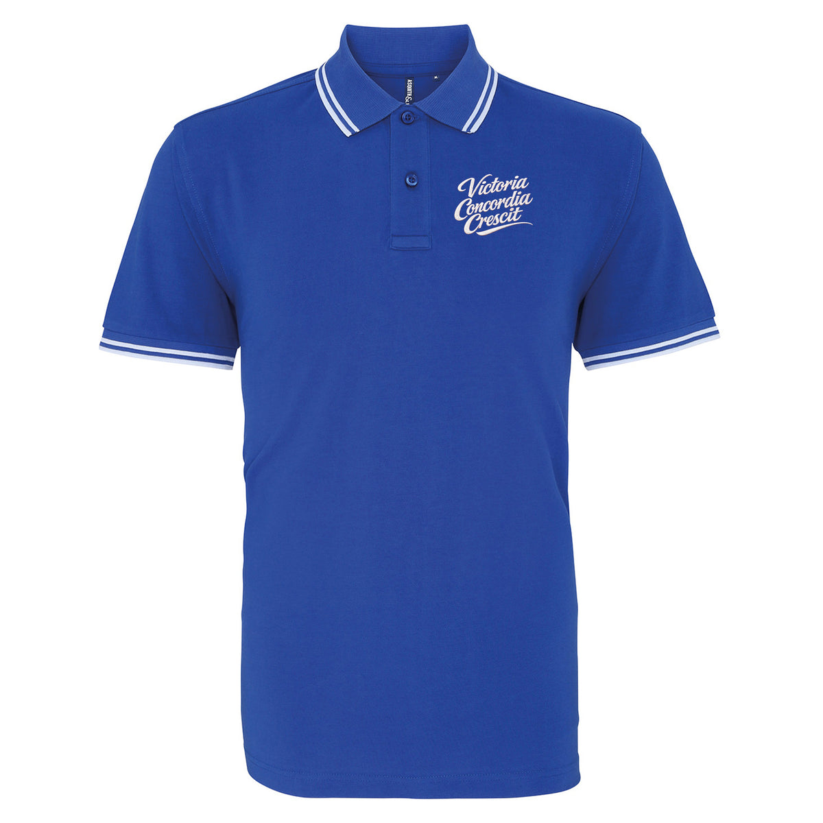 Arsenal Victoria Concordia Crescit Tipped Polo Shirt