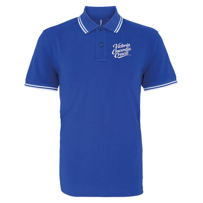 Arsenal Victoria Concordia Crescit Tipped Polo Shirt