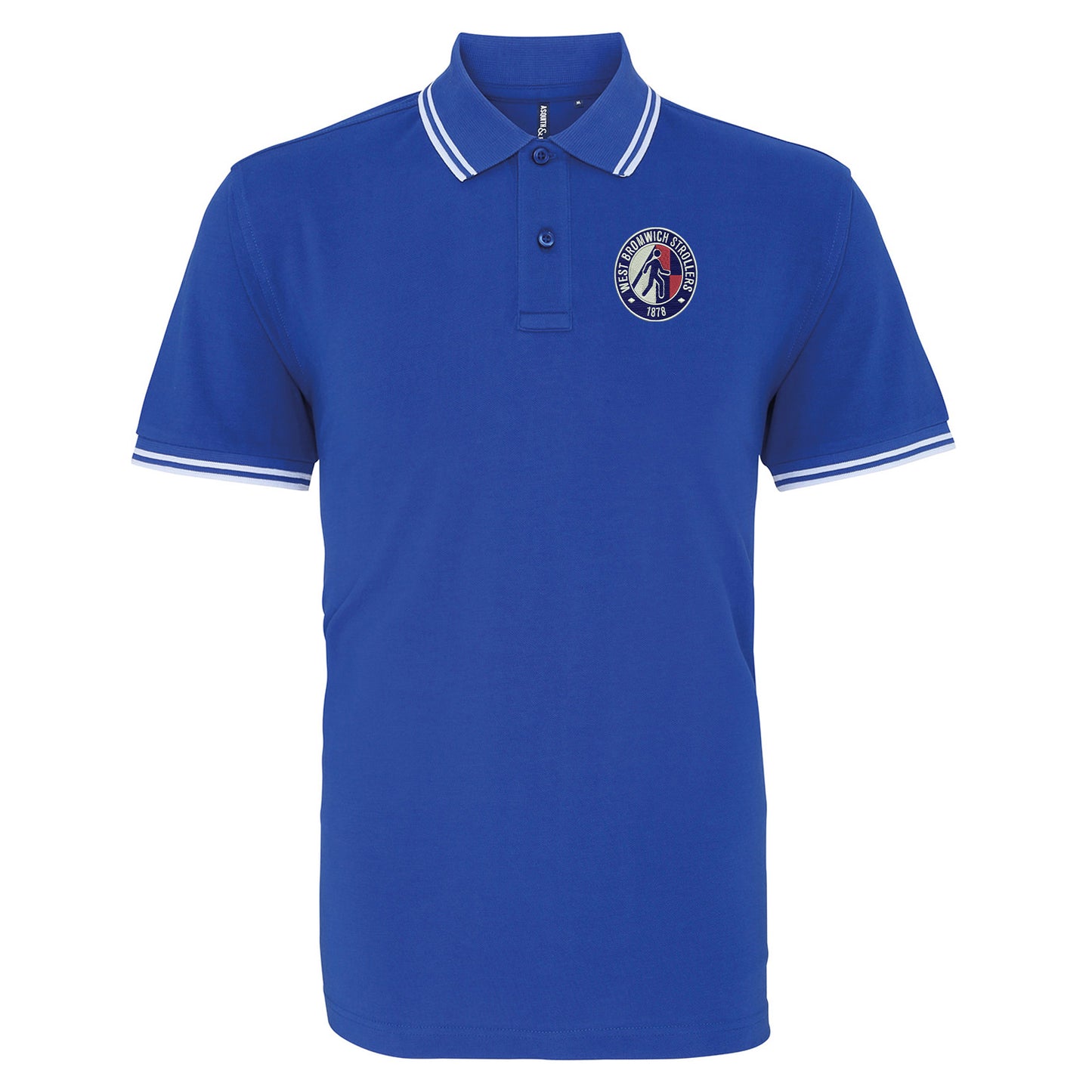 Vintage West Bromwich Albion Tipped Polo Shirt