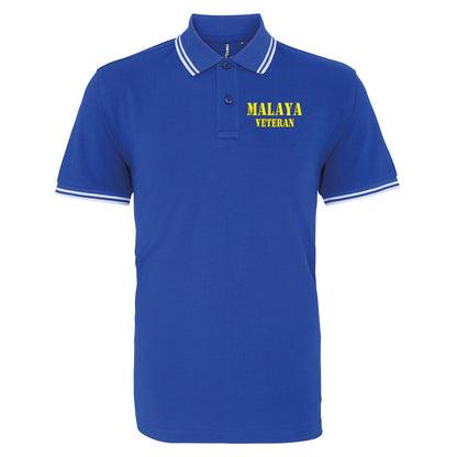 Malaya Veteran Tipped Polo Shirt 