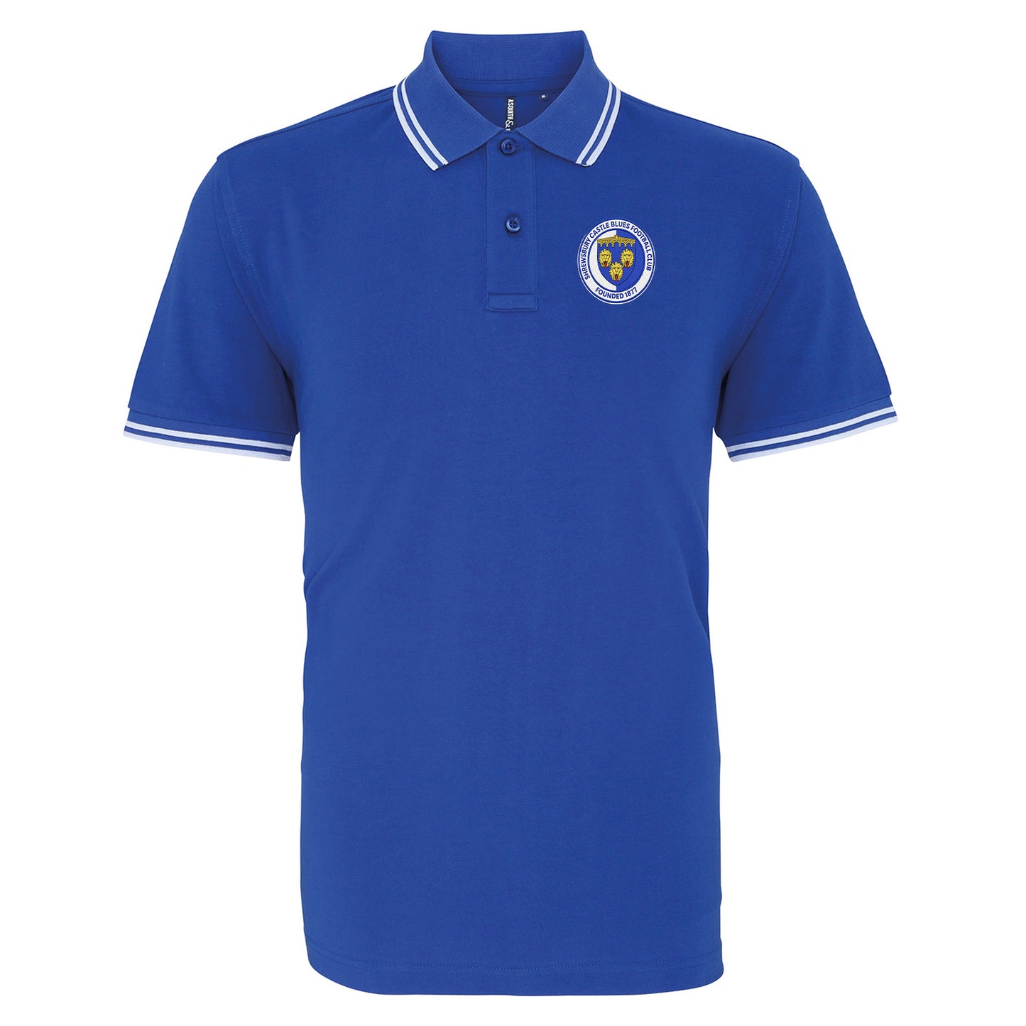 Old School Shrewsbury Town Tipped Polo Shirt