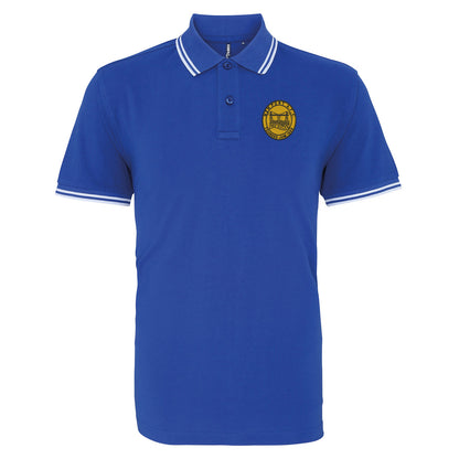 Retro Newport 1989 Embroidered Tipped Polo Shirt