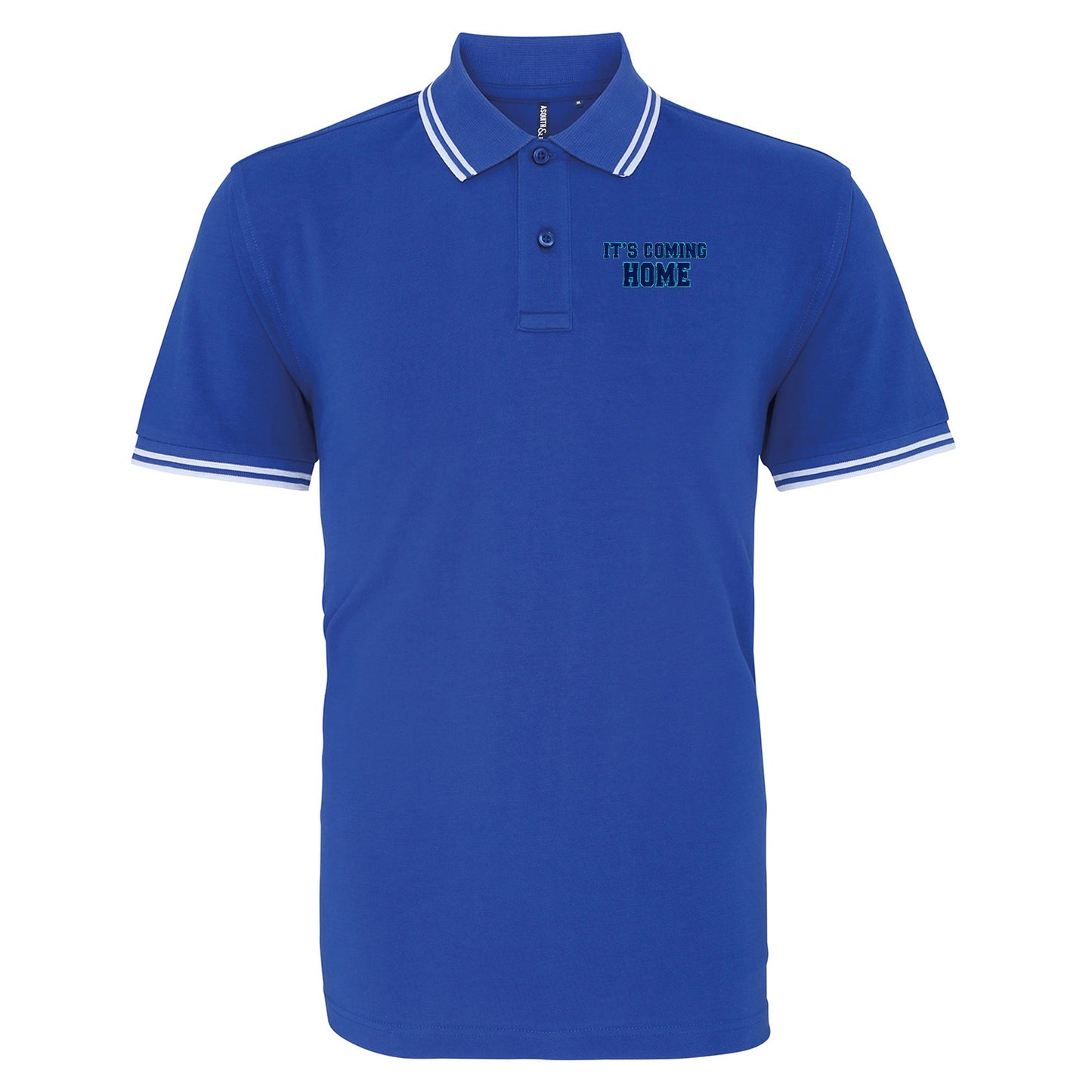 It's Coming Home England Football Tipped Polo Shirt