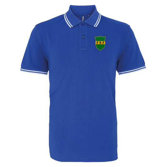 Classic Brazil Football Tipped Polo Shirt 