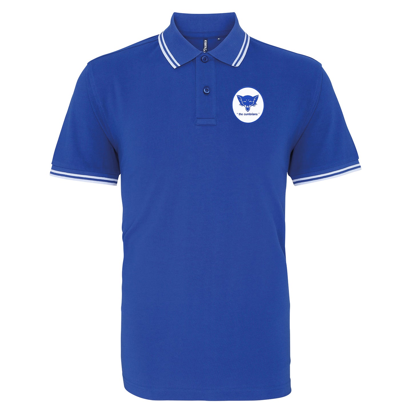 Old School Carlisle United Football Tipped Polo Shirt