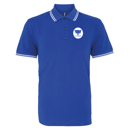 Old School Carlisle United Football Tipped Polo Shirt