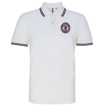 Knees Up Mother Brown West Ham KUMB Tipped Polo Shirt 