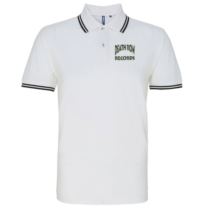 Death Row Records Tipped Polo Shirt