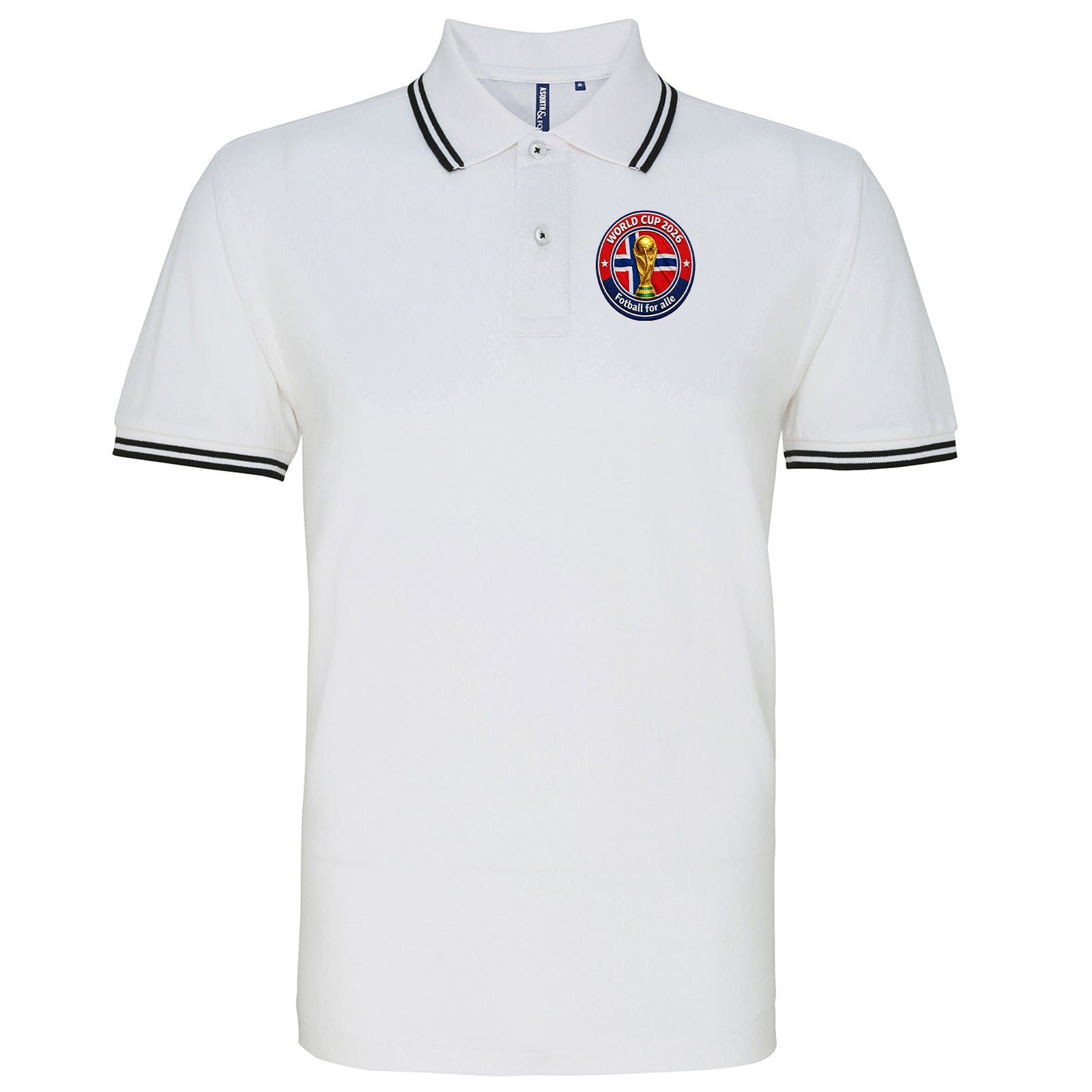 Norway World Cup 2026 Tipped Polo Shirt