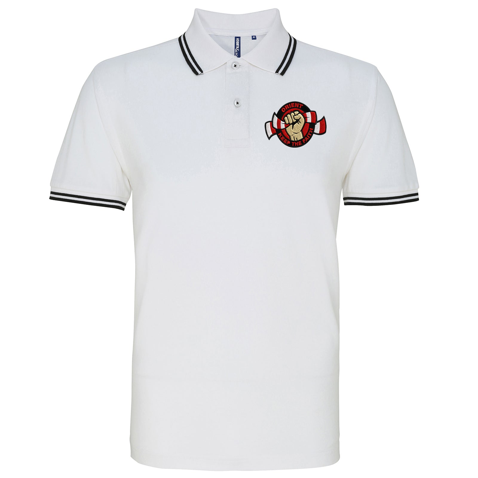 Leyton Orient Football Tipped Polo Shirt 