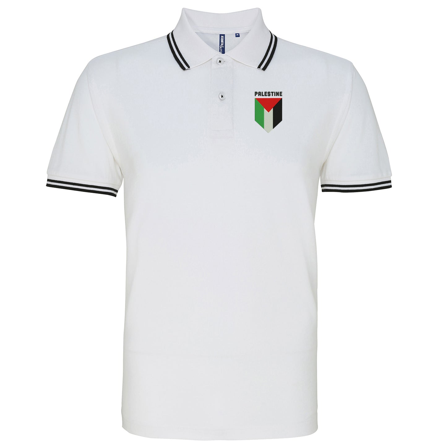 Palestine FC Tipped Polo Shirt