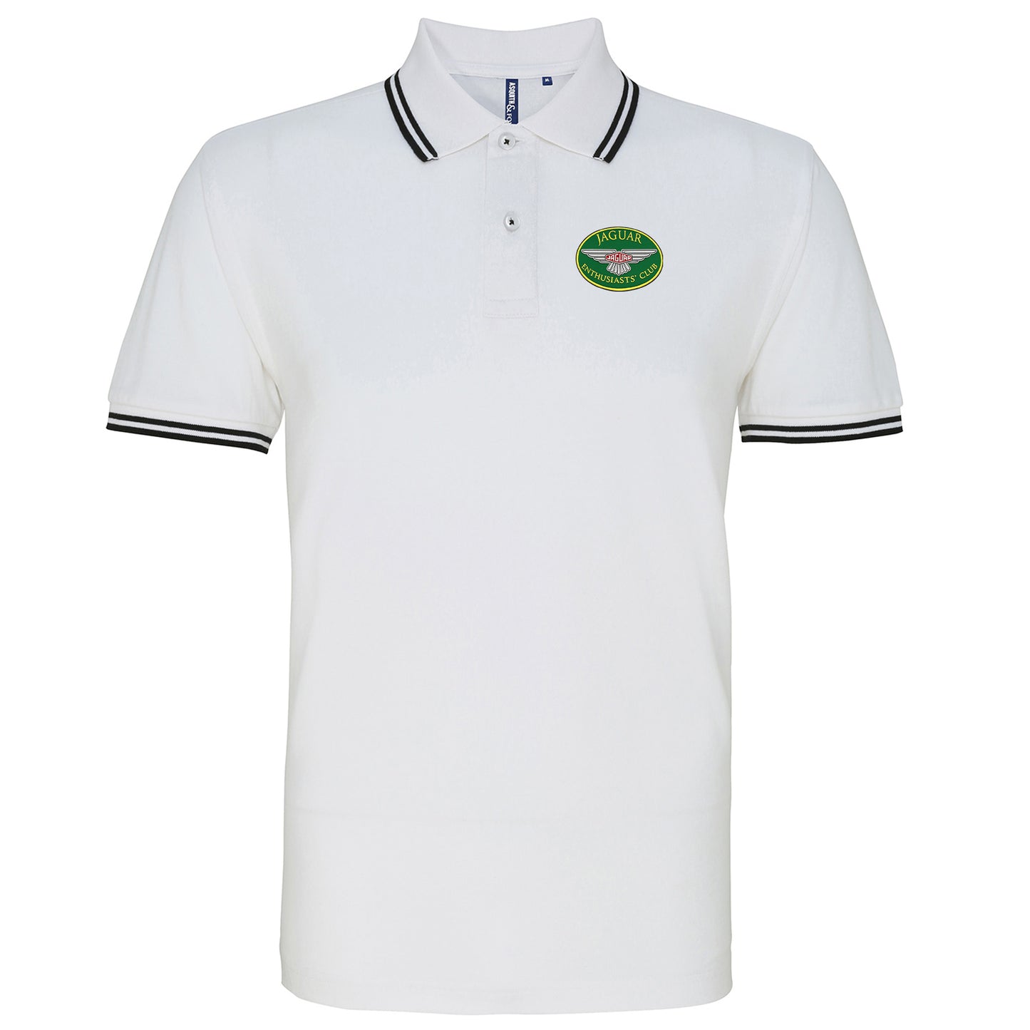 Jaguar Enthusiasts Club Tipped Polo Shirt