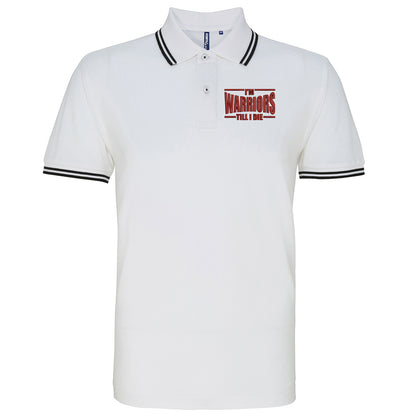 Stenhousemuir Football Tipped Polo Shirt
