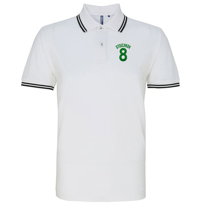 Stoichkov 8 Embroidered Tipped Polo Shirt