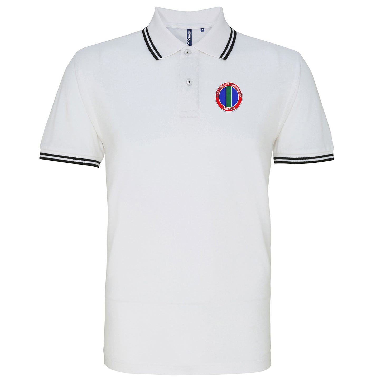 Suez Crisis 70th Anniversary Tipped Polo Shirt