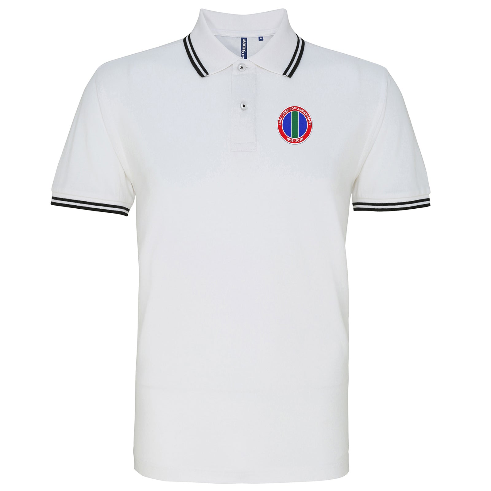 Suez Crisis 70th Anniversary Tipped Polo Shirt