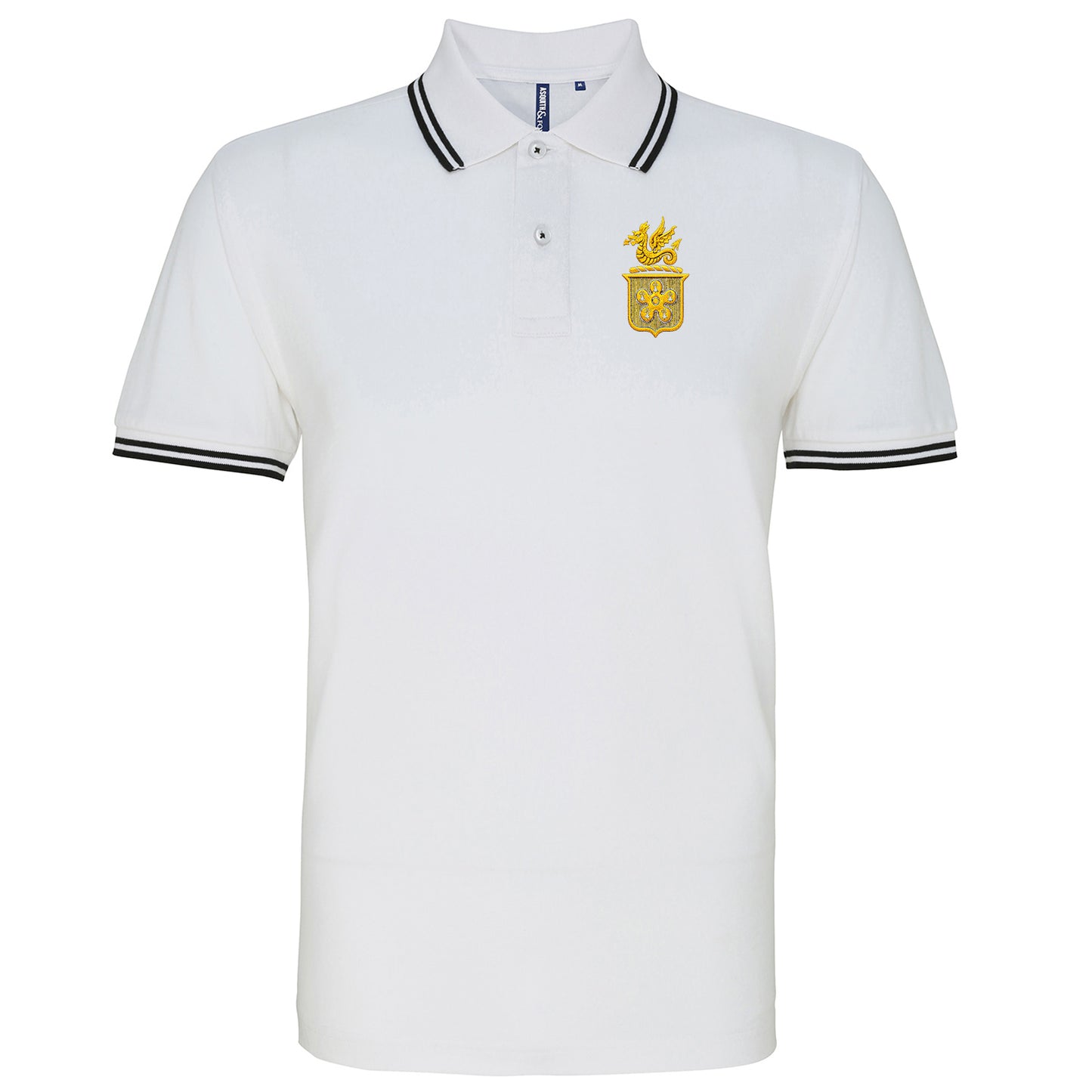 Classic Leicester City Football Tipped Polo Shirt
