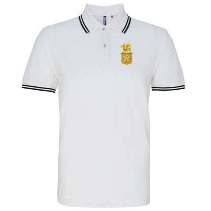 Classic Leicester City Football Tipped Polo Shirt