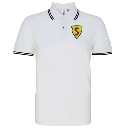 Superman Tipped Polo Shirt