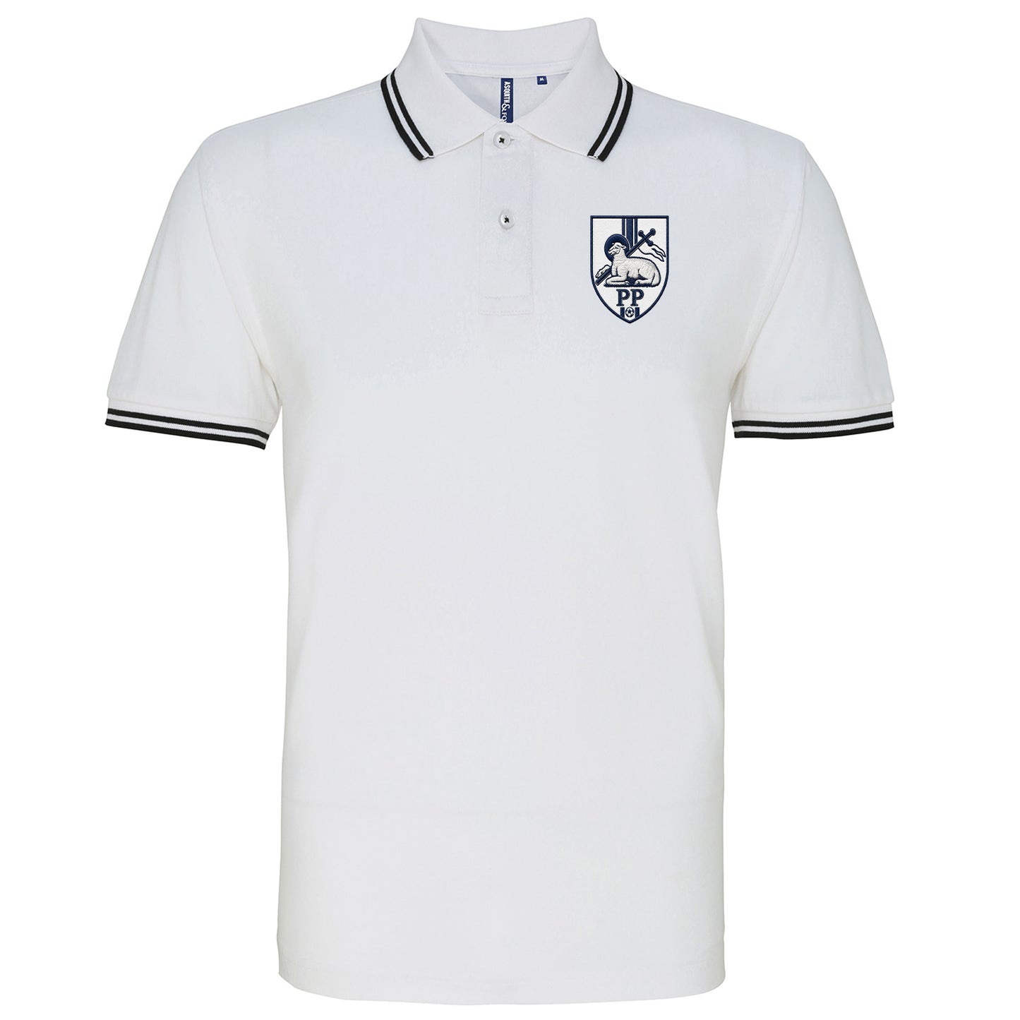 Classic Preston Football Tipped Polo Shirt