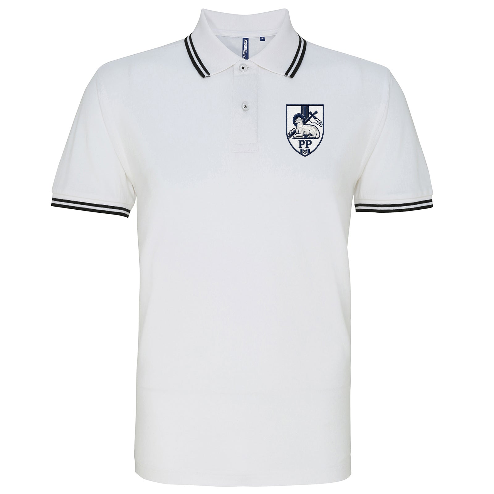 Classic Preston Football Tipped Polo Shirt