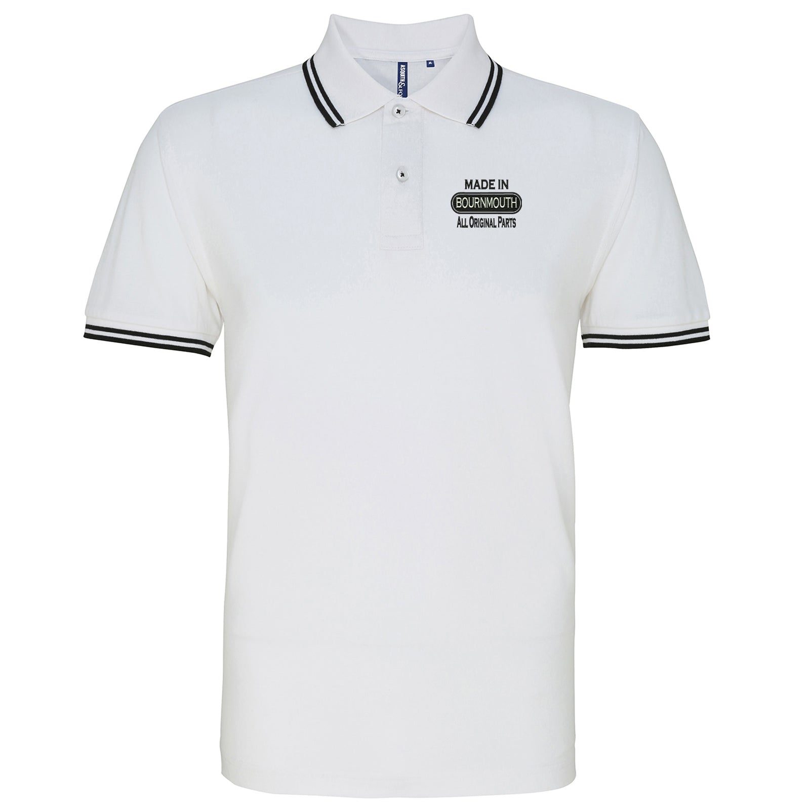 Made in Bournemouth Tipped Polo Shirt 