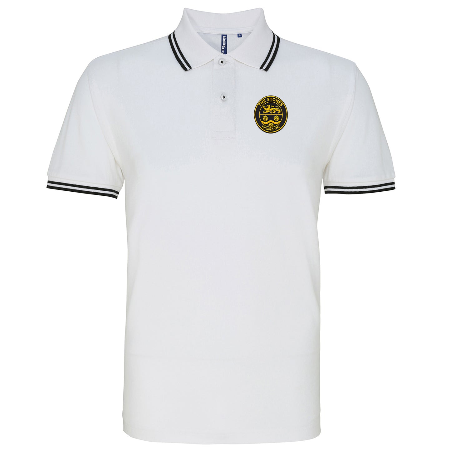Newport County Football Tipped Polo Shirt