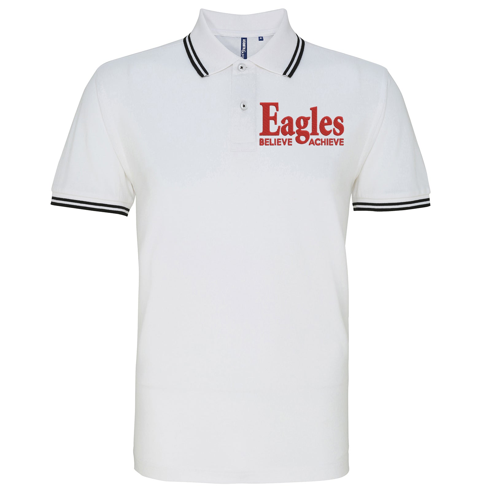 Crystal Palace Soccer Tipped Polo Shirt