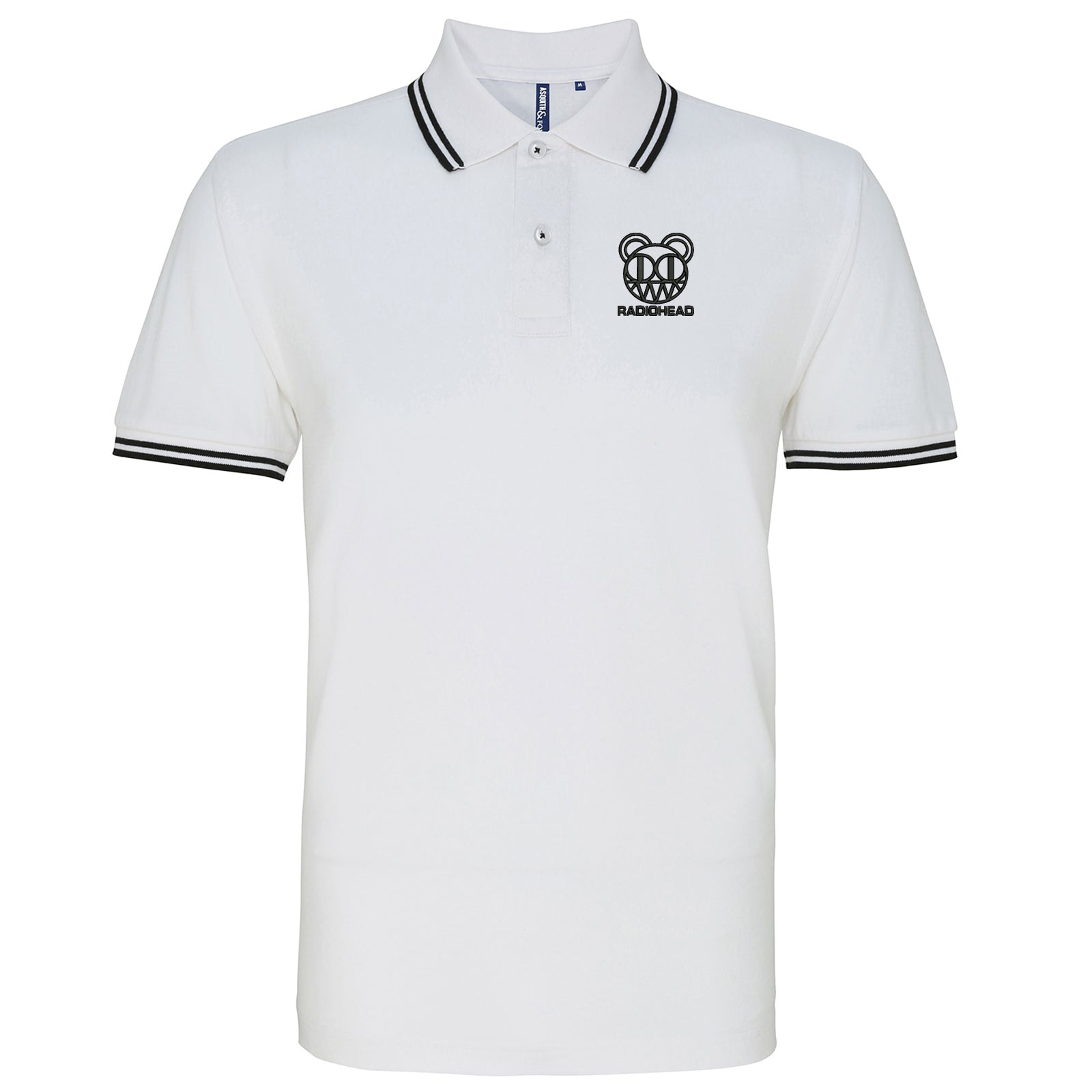 Radiohead Band Tipped Polo Shirt