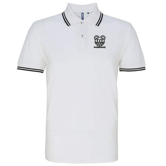 Radiohead Band Tipped Polo Shirt