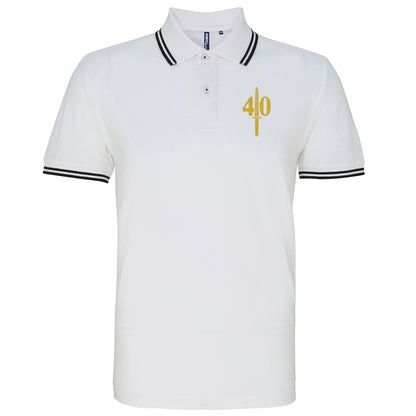 40 Commando Tipped Polo Shirt