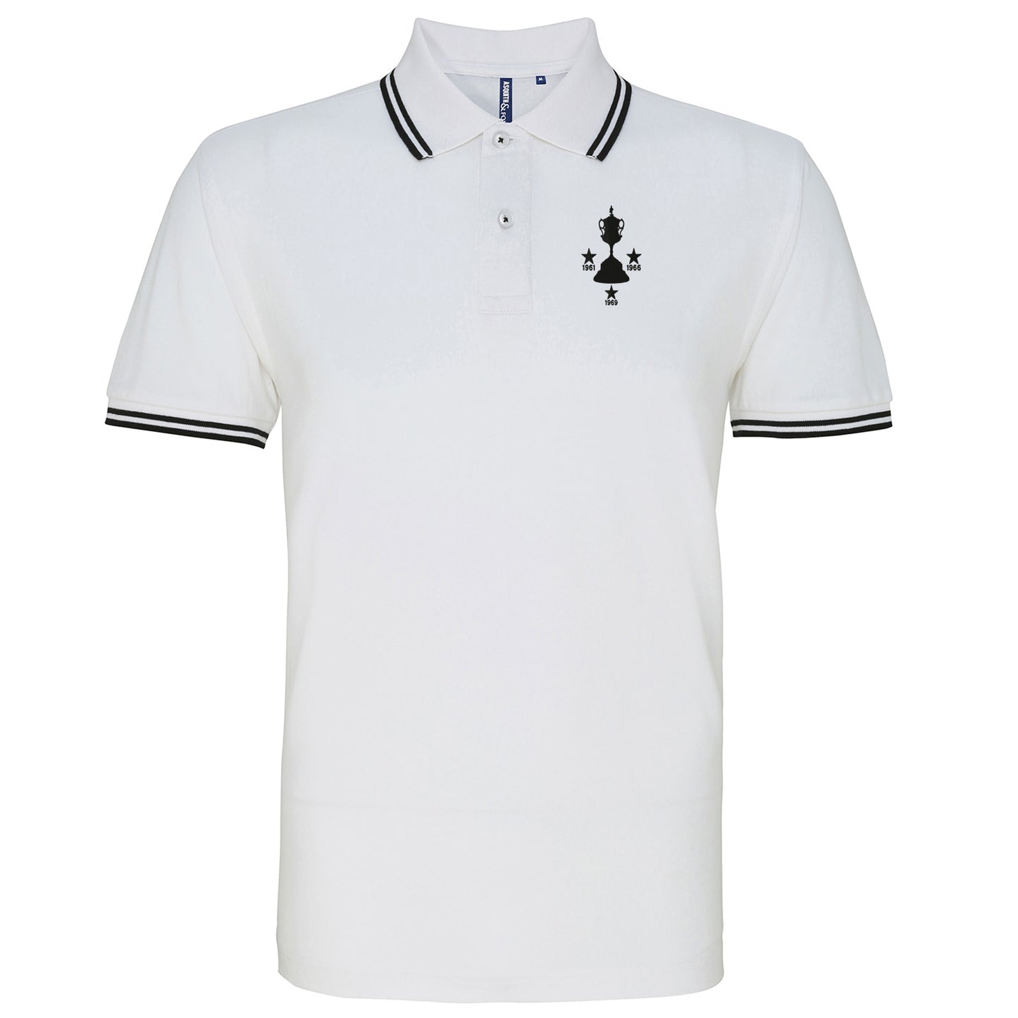 Tamworth Football Tipped Polo Shirt