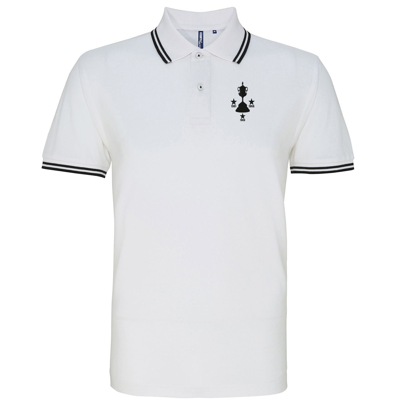 Tamworth Football Tipped Polo Shirt