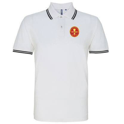 Vietnam Football Tipped Polo Shirt