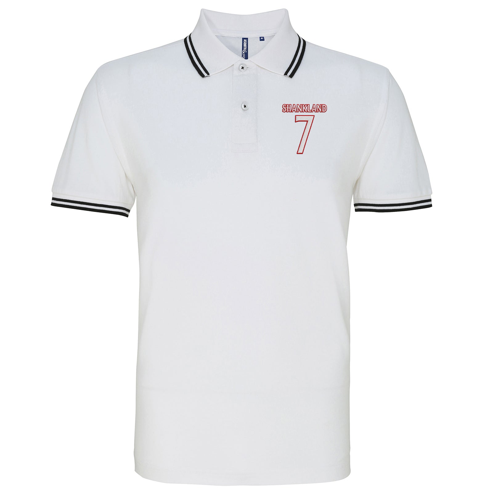Lawrence Shankland Rangers Football Tipped Polo Shirt