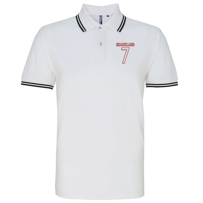 Lawrence Shankland Rangers Football Tipped Polo Shirt