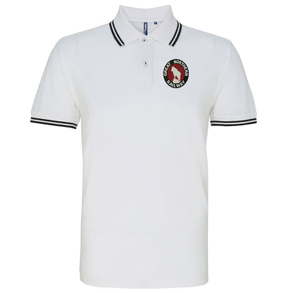 Great Northern Railway Tipped Polo Shirt 