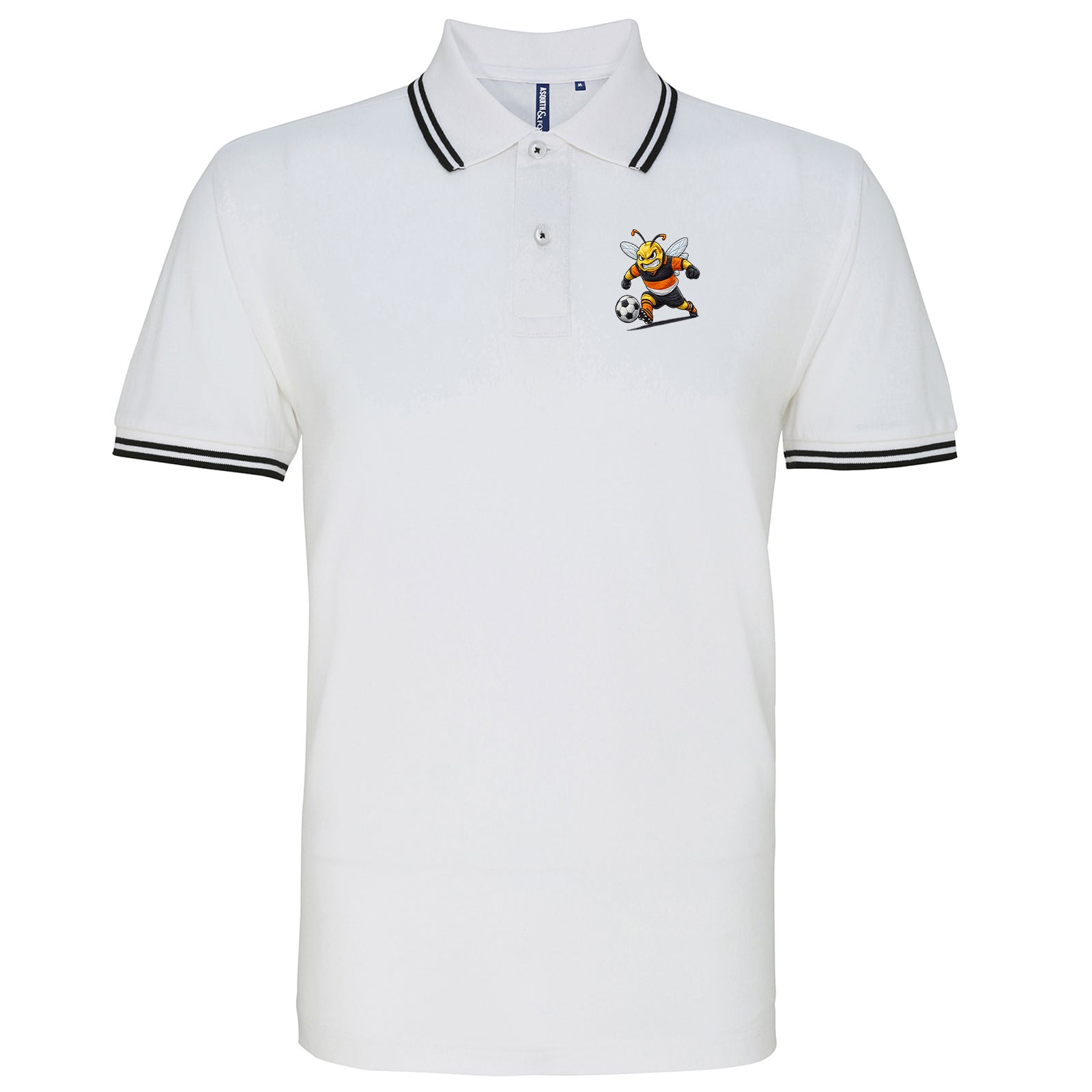 Vintage Barnet FC Tipped Polo Shirt 