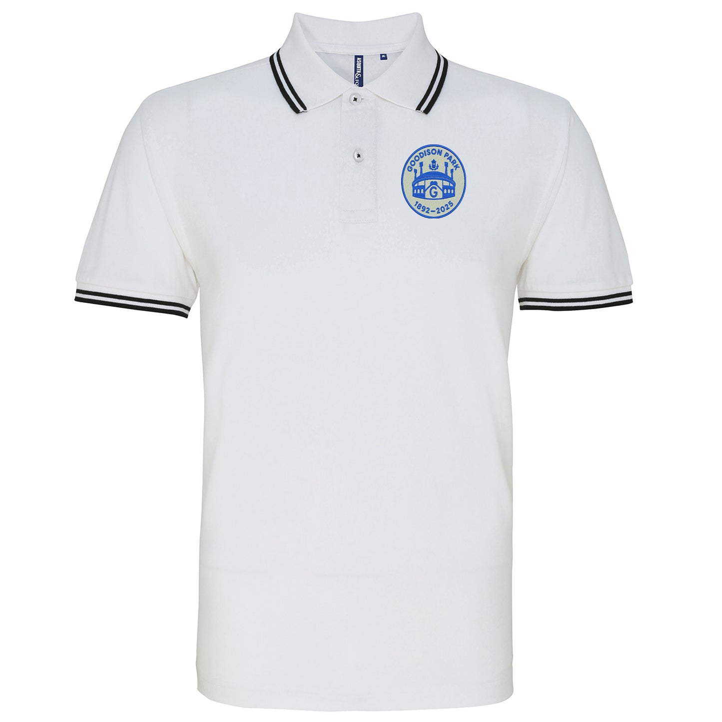 Goodison Park 1892-2025 Everton Tipped Polo Shirt