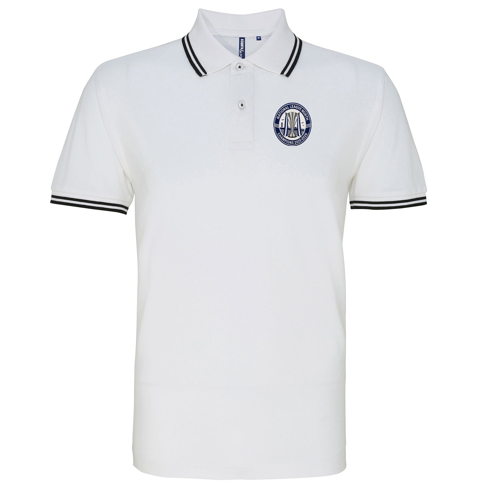 Flyde National League North Champions 2026 Tipped Polo Shirt