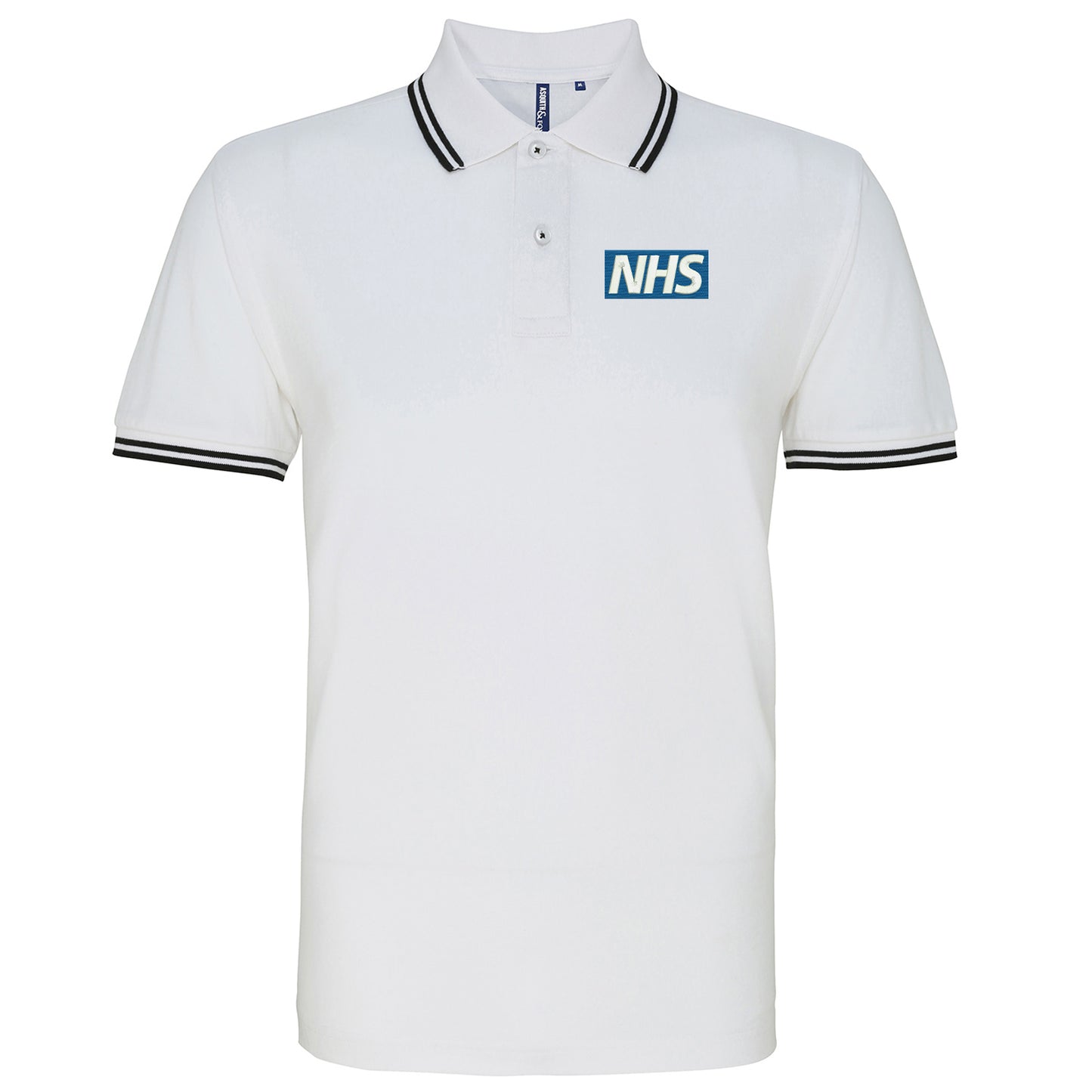 NHS National Health Service Tipped Polo Shirt 